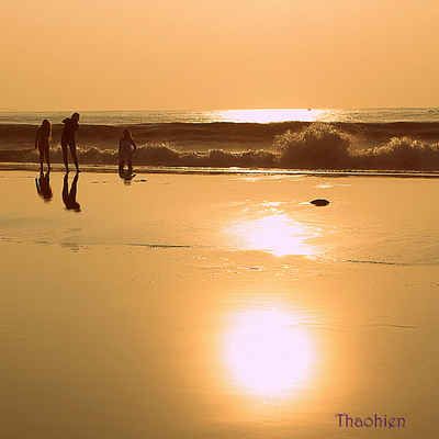Sunrise in Mui Ne Beach