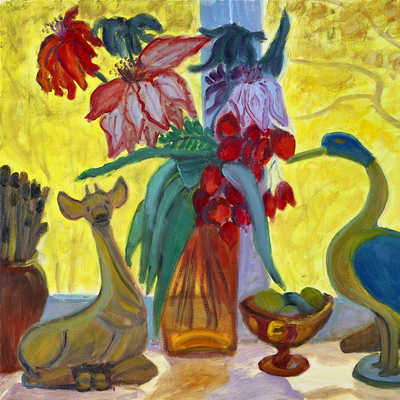 Artist’s window in autumn