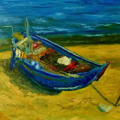 Waiting for the sea